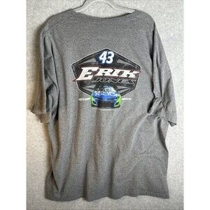 NASCAR Racing T-Shirt Erik Jones #43 Petty GMS Motorsports Men's 3XL Gray